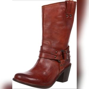 Frye Carmen Harness Short Boots
